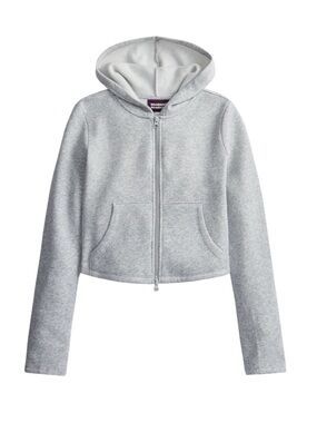 Girl’s Cropped Zip Up Hoodie from Weekend Academy